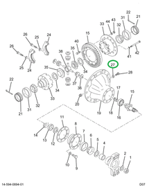 1662661C1 Nut, Hexagon