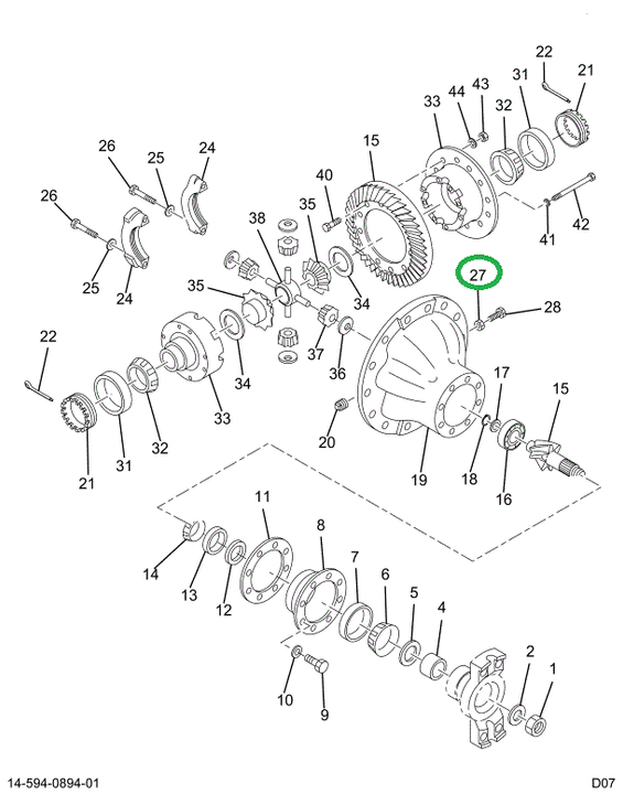 1662661C1 Nut, Hexagon