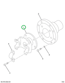 1663544C1 FLANGE ADAPTER 1710
