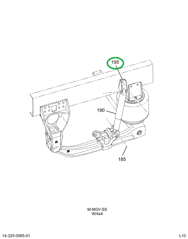 1663979C1 BOLT HH FLG 3/4NF X 4-1/4