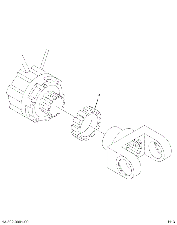 1664096C1 ROTOR-SIGNAL GEAR