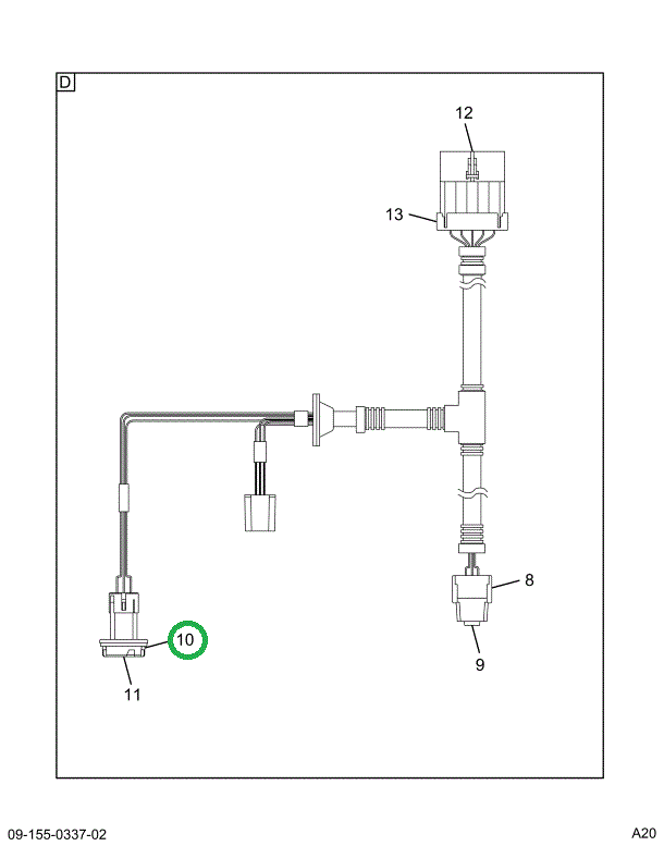 1664228C1 GASKET T/S LIGHT