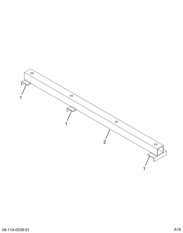 1664297C4 CLAMP, BATTERY HOLD DOWN,