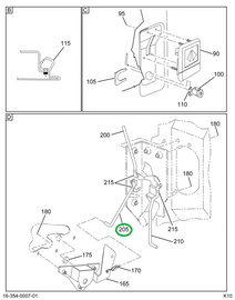 1664475C1 ROD RMT DR HNDL FOR INR HNDL