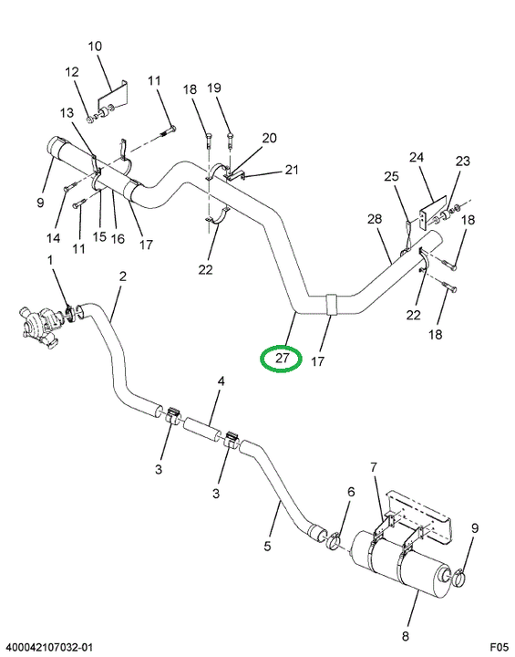 1664490C3 PIPE TAIL