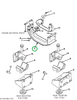 1664732C4 Crossmember, Removeable Engine
