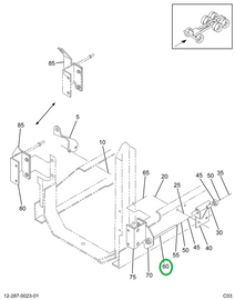 1664791C2 ROD RADIATOR STAY