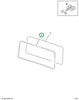 1665200C1 RETAINER REAR WINDOW SEAL