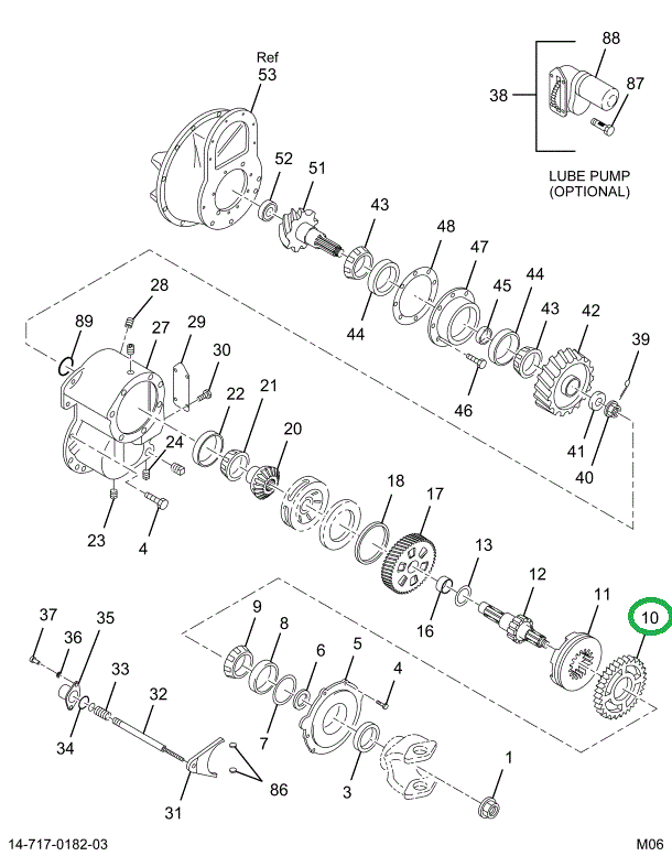 1665308C1 GEAR-OIL PUMP DRIVE