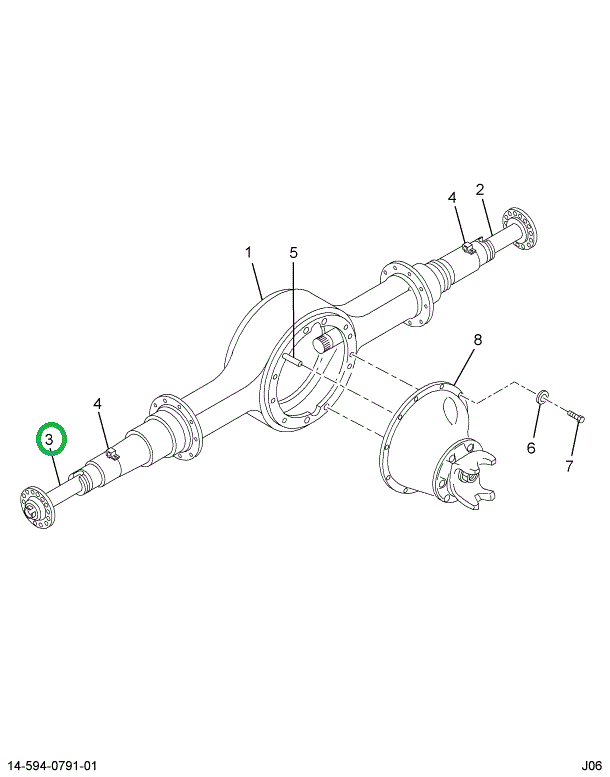 1665497C1 SHAFT LT 2.10-41 X 43.13 LNG