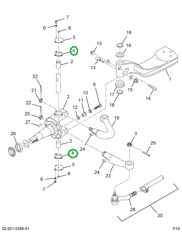 1665526C1 GASKET STRG KNUCKLE CAP