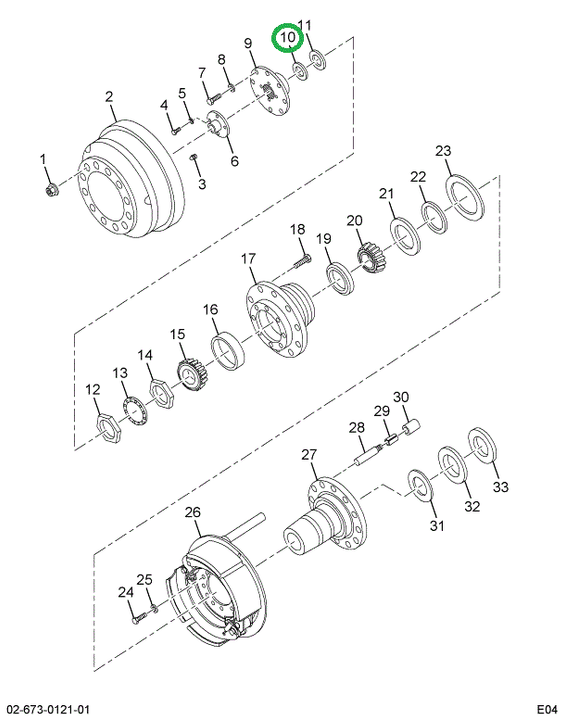 1666249C1 SEAL FELT DR FLG