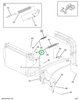 1666541C2 BRACKET HOOD SHK ABSORBER