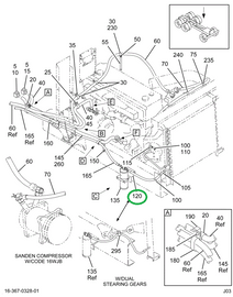 1666861C2 BRACKET AIR COND FILTER