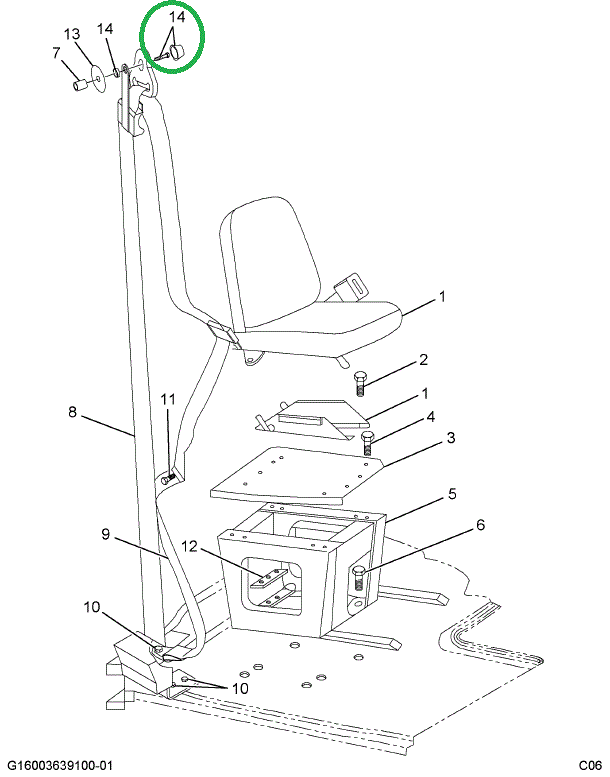 1666956C1 Cap, Bolt Head, Seat, Cover