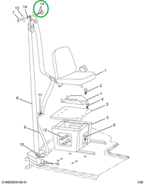 1666956C1 Cap, Bolt Head, Seat, Cover
