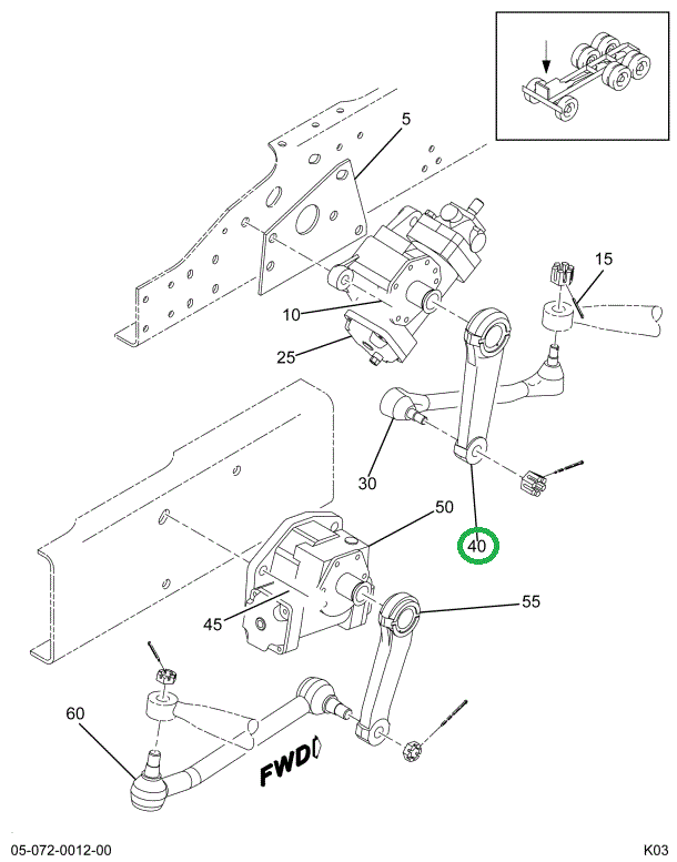 1667328C1 ARM STRG GEAR