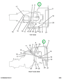 1667345C91 HOSE ASSY COMPR TO CONDENSER