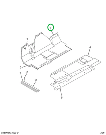 1667786C1 MAT FLOOR FRT (BLACK)