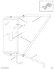 1667902C91 MIRROR ASSY ALUM RH LIGHTED