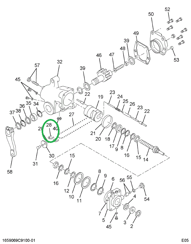 1668449C1 Guide, Ball Steering Gear Cam