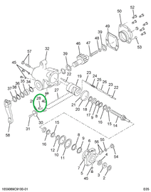 1668449C1 Guide, Ball Steering Gear Cam