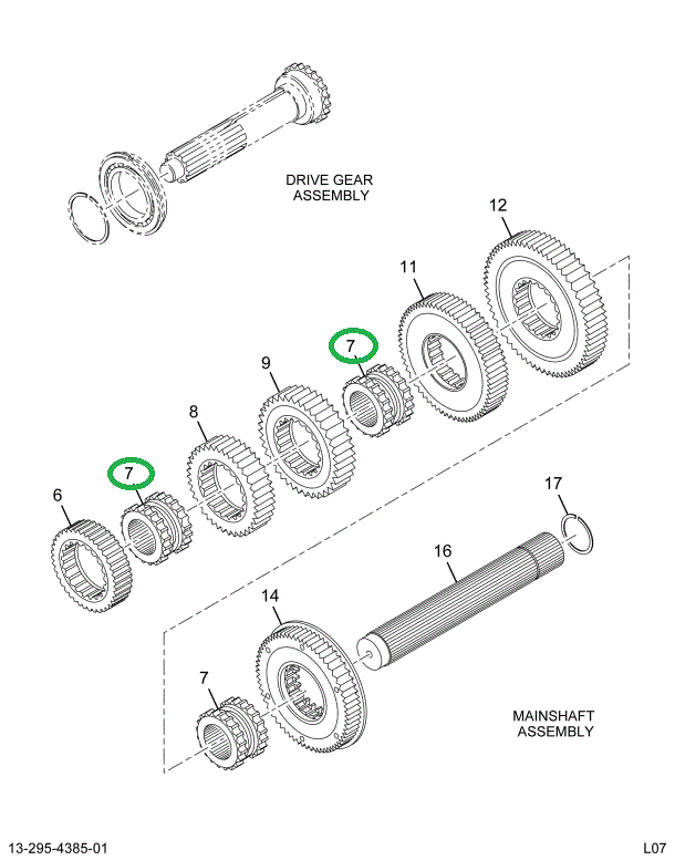 1668524C1 COLLAR SHAFT