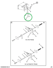 166880R1 PAD PEDAL BRK / CLUTCH