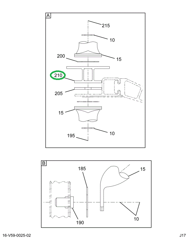 1668957C1 SPACER GRAB HANDLE