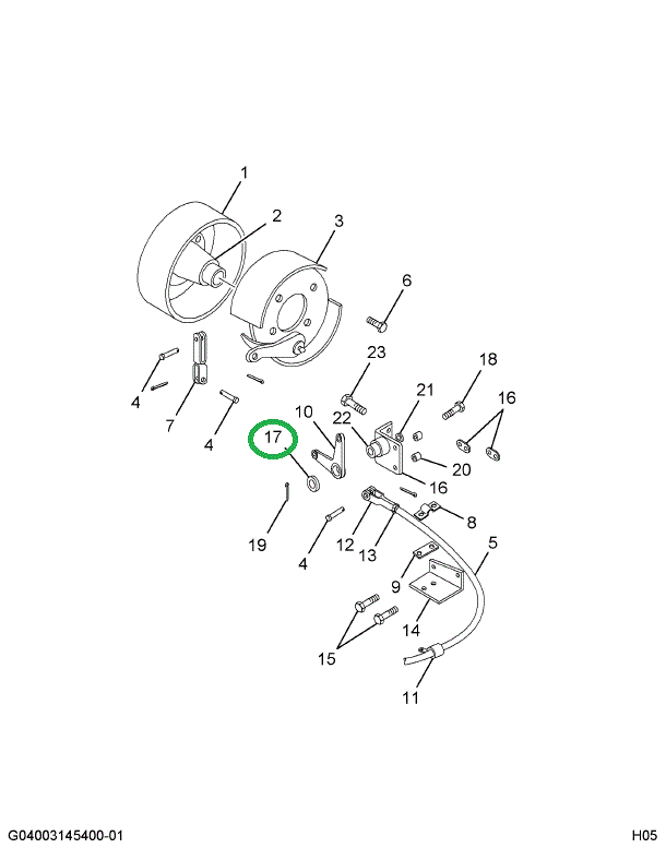 1669267C1 SPACER BELLCRANK