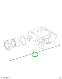 1669313C1 PISTON BRK CYLINDER