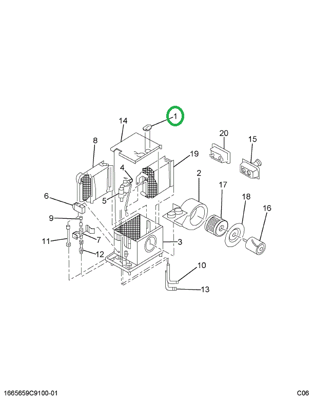 1669332C1 RESISTOR ELECT FOR HTR OR AIR