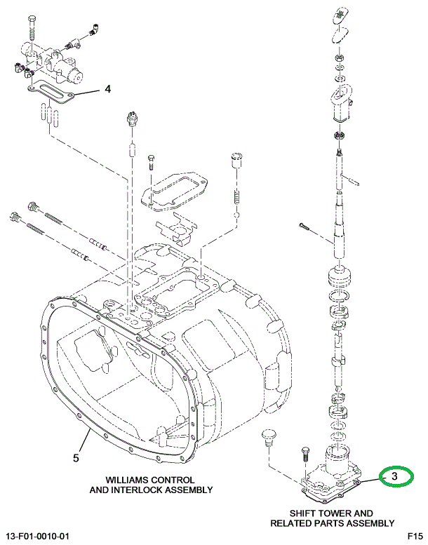 1669367C1 GASKET-SHIFT LEVER HSG