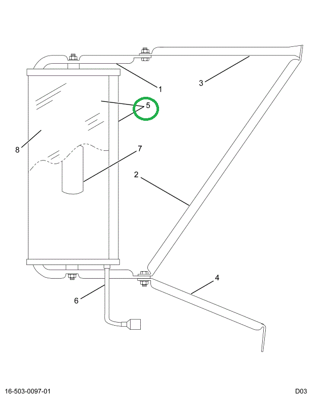 1669520C91 HEAD MIRROR