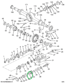 1669545C1 Spacer, Pinion Bearing .217