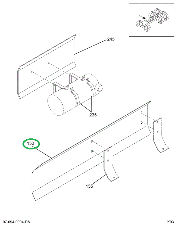 1669778C5 SHIELD MUFFLER