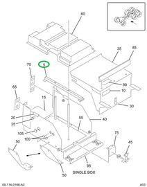1669791C1 BOLT BTRY HOLD DOWN