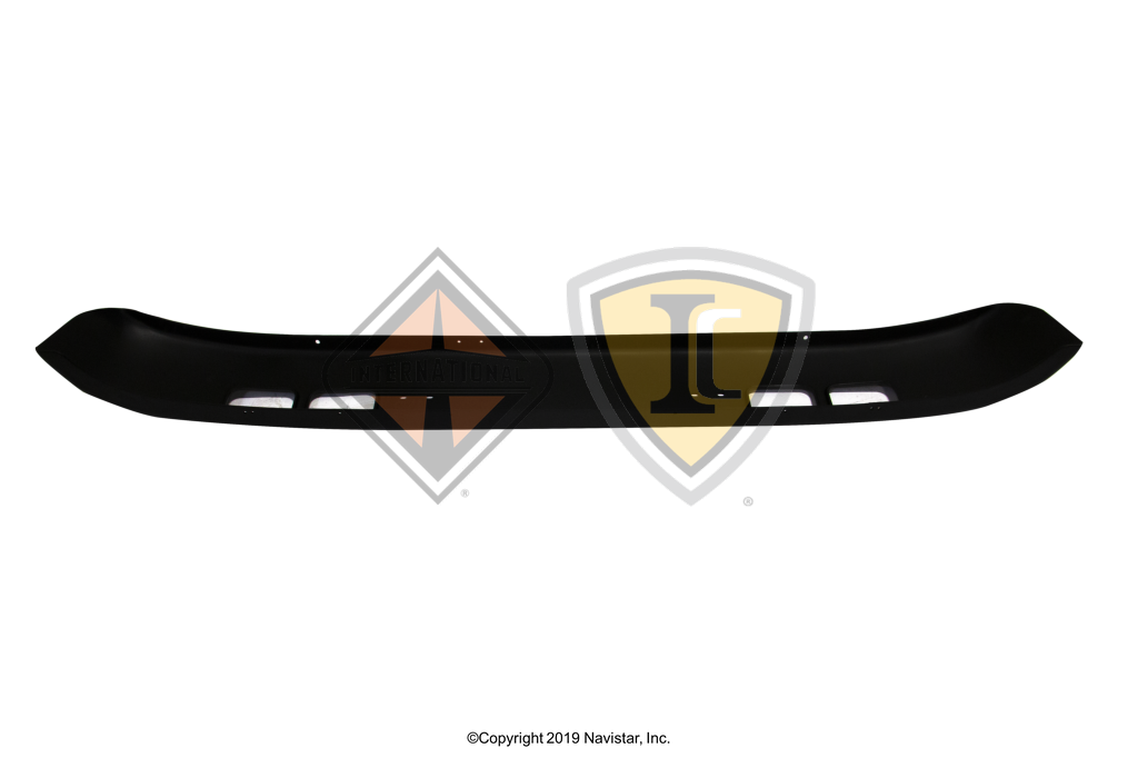 1669961C1 BUMPER FRONT-FULL LENGTH BLACK