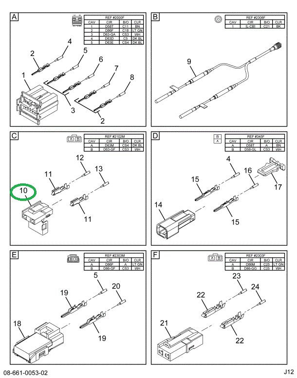 1669972C1 BODY CONNECTOR-METRI-PACK 280