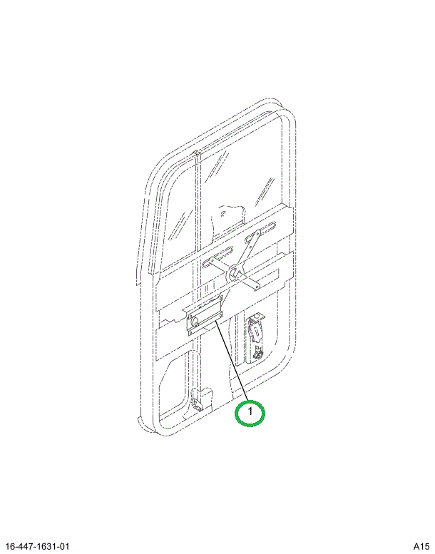 1670101C94 REGULATR,REGULATOR DR GLSS RH