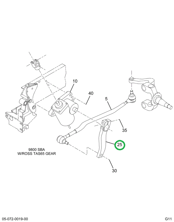 1670143C1 ARM STRG GEAR