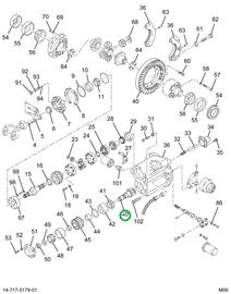 1670236C91 Gear Set, Ring And Pinion Diff