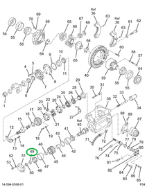 1670271C1 WASHER DIFF PIN GEAR BRG