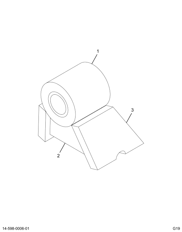 1670419C2 SUPPORT TORQUE ROD ASSY