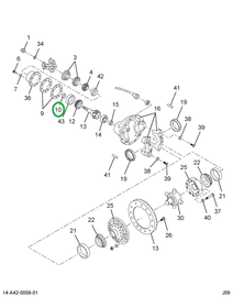 1670520C1 Spacer, Pin Bearing, Different