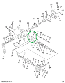 1670595C91 Piston, Power Steering Gear