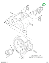 1671152C2 SEAL OIL M/S RR BRG RETAINER