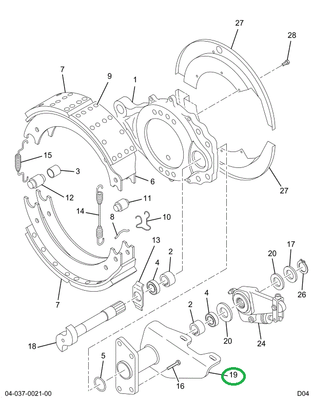 1671267C91 BRACKET CHAMBER