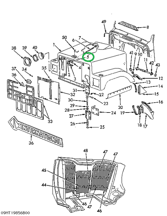 1671565C1 CABLE ASSY HOOD ASSIST