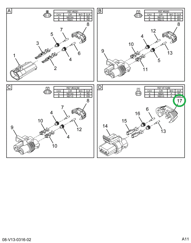 1671608C1 LOCK CONNECTOR BODY